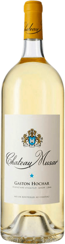 184,95 € Envío gratis | Vino blanco Château Musar Blanc Líbano Sémillon, Obeïdi Botella Magnum 1,5 L