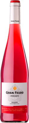 6,95 € Free Shipping | Rosé wine Gran Feudo Rosado D.O. Navarra Navarre Spain Grenache Bottle 75 cl