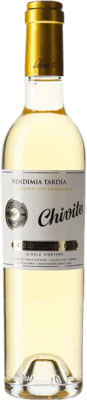 29,95 € Envío gratis | Vino Blanco Chivite VT Vendimia Tardía D.O. Navarra Navarra España Moscatel Media Botella 37 cl