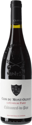 109,95 € 免费送货 | 红酒 Clos du Mont-Olivet La Cuvée du Papet A.O.C. Châteauneuf-du-Pape 罗纳 法国 Syrah, Grenache, Mourvèdre 瓶子 75 cl