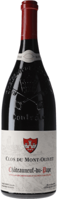 112,95 € Spedizione Gratuita | Vino rosso Clos du Mont-Olivet A.O.C. Châteauneuf-du-Pape Rhône Francia Syrah, Grenache, Mourvèdre Bottiglia Magnum 1,5 L