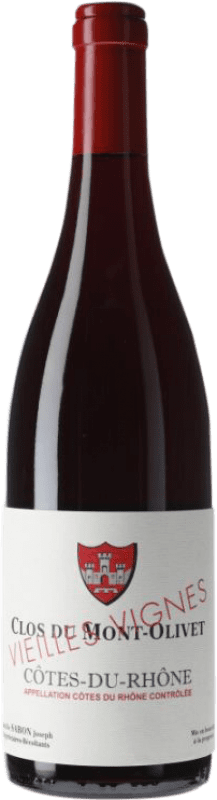 18,95 € 免费送货 | 红酒 Clos du Mont-Olivet Vieilles Vignes Rouge A.O.C. Côtes du Rhône 罗纳 法国 Syrah, Grenache, Carignan 瓶子 75 cl