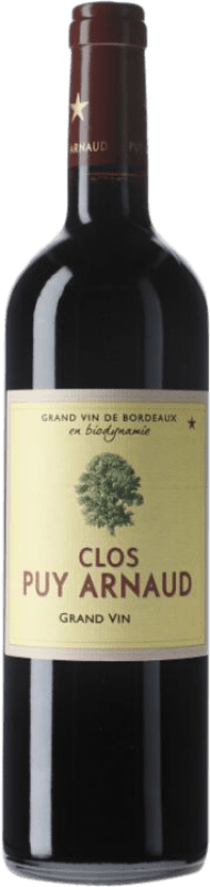 52,95 € Free Shipping | Red wine Clos Puy Arnaud Aged A.O.C. Côtes de Castillon Bordeaux France Merlot, Cabernet Sauvignon, Cabernet Franc Bottle 75 cl