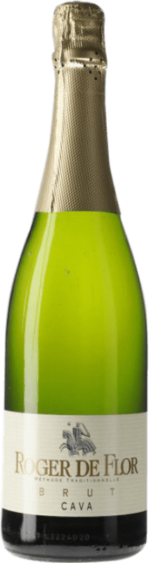 6,95 € 免费送货 | 白起泡酒 Codorníu Roger de Flor 香槟 D.O. Cava 加泰罗尼亚 西班牙 Macabeo, Xarel·lo, Parellada 瓶子 75 cl