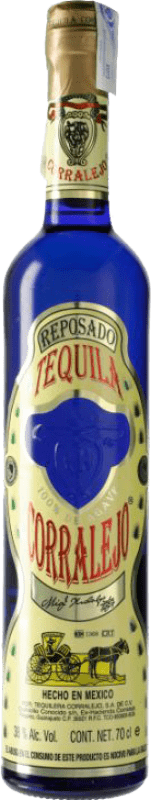 692,95 € Envoi gratuit | Boîte de 48 unités Tequila Corralejo Reposado Jalisco Mexique Bouteille Miniature 10 cl
