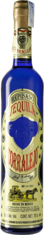 531,95 € Envoi gratuit | Boîte de 48 unités Tequila Corralejo Reposado Jalisco Mexique Mini-Bouteille 10 cl
