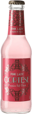 59,95 € Kostenloser Versand | 24 Einheiten Box Getränke und Mixer Giuseppe Cortese Pink Lady Italien Kleine Flasche 20 cl