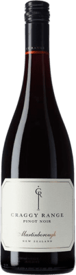 72,95 € Kostenloser Versand | Rotwein Craggy Range I.G. Martinborough Martinborough Neuseeland Pinot Schwarz Flasche 75 cl