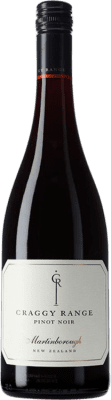 47,95 € Envio grátis | Vinho Tinto Craggy Range I.G. Martinborough Martinborough Nova Zelândia Pinot Noir 75 cl