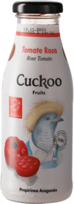 89,95 € Envío gratis | Caja de 24 unidades Refrescos Cuckoo España Botellín 25 cl Tomate