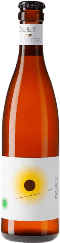 2,95 € Free Shipping | Beer Estrella Damm Duet Spain Third-Liter Bottle 33 cl