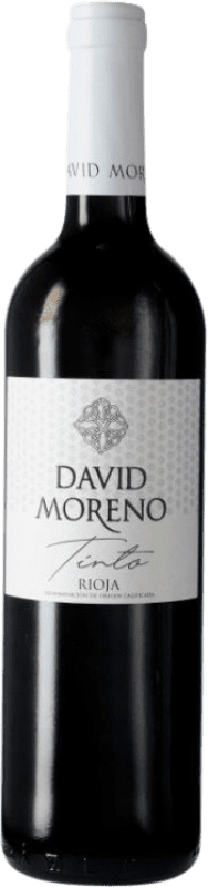 7,95 € 免费送货 | 红酒 David Moreno D.O.Ca. Rioja 拉里奥哈 西班牙 瓶子 75 cl