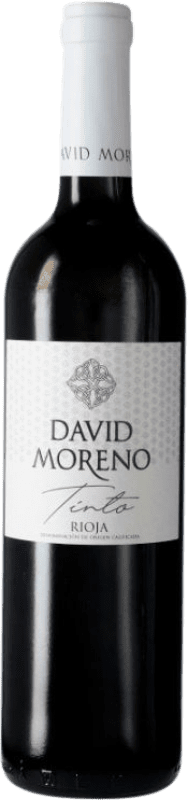 5,95 € Envío gratis | Vino tinto David Moreno D.O.Ca. Rioja La Rioja España Botella 75 cl