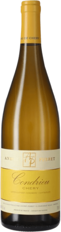 78,95 € 免费送货 | 白酒 Les Cailloux Condrieu Chery A.O.C. Côtes du Rhône 罗纳 法国 Viognier 瓶子 75 cl