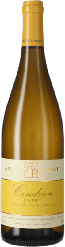 65,95 € Kostenloser Versand | Weißwein Domaine Les Cailloux Condrieu Chery A.O.C. Côtes du Rhône Rhône Frankreich Viognier Flasche 75 cl