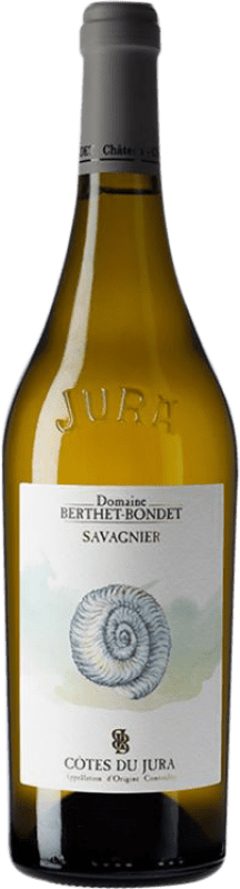 42,95 € Бесплатная доставка | Белое вино Berthet-Bondet Savagnier A.O.C. Côtes du Jura Jura Франция Savagnin бутылка 75 cl