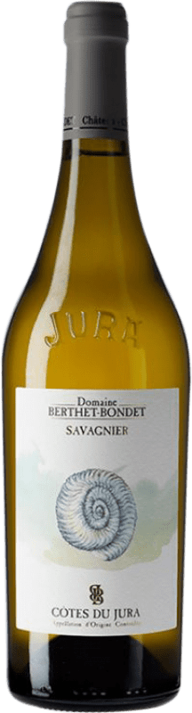 43,95 € Бесплатная доставка | Белое вино Berthet-Bondet Savagnier A.O.C. Côtes du Jura Jura Франция Savagnin — Саваньен 75 cl