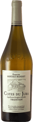 48,95 € Бесплатная доставка | Белое вино Berthet-Bondet Традиционный A.O.C. Côtes du Jura Jura Франция Chardonnay — Шардоне, Savagnin — Саваньен Eco — Эко Био Органический 75 cl