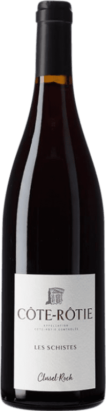 96,95 € Envío gratis | Vino tinto Clusel-Roch Les Schistes A.O.C. Côte-Rôtie Rhône Francia Syrah Botella 75 cl