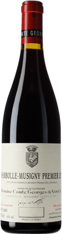 339,95 € Kostenloser Versand | Rotwein Comte Georges de Vogüé Premier Cru A.O.C. Chambolle-Musigny Burgund Frankreich Spätburgunder Flasche 75 cl