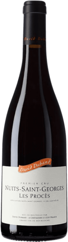 119,95 € Envío gratis | Vino tinto David Duband Les Procès Premier Cru A.O.C. Nuits-Saint-Georges Borgoña Francia Pinot Negro Botella 75 cl