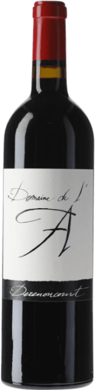 39,95 € 免费送货 | 红酒 Domaine de L'A 波尔多 法国 Merlot, Cabernet Franc 瓶子 75 cl