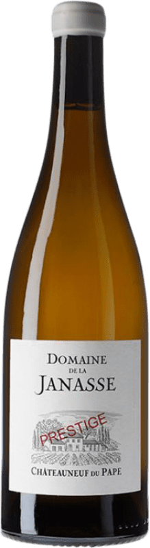 139,95 € 免费送货 | 白酒 Domaine La Janasse Cuvée Prestige Blanc A.O.C. Châteauneuf-du-Pape 罗纳 法国 Grenache White, Roussanne, Clairette Blanche 瓶子 75 cl