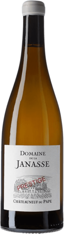 133,95 € 免费送货 | 白酒 La Janasse Cuvée Prestige Blanc A.O.C. Châteauneuf-du-Pape 罗纳 法国 Grenache White, Roussanne, Clairette Blanche 瓶子 75 cl