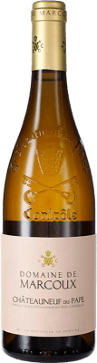 82,95 € Envoi gratuit | Vin blanc Domaine de Marcoux Blanc Crianza A.O.C. Châteauneuf-du-Pape Rhône France Roussanne, Bourboulenc, Clairette Blanche Bouteille 75 cl