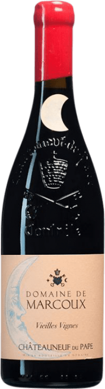 176,95 € 免费送货 | 红酒 Marcoux Vieilles Vignes A.O.C. Châteauneuf-du-Pape 罗纳 法国 Grenache 瓶子 75 cl