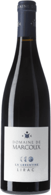 29,95 € Spedizione Gratuita | Vino rosso Marcoux La Lorentine A.O.C. Lirac Rhône Francia Syrah, Grenache, Mourvèdre Bottiglia 75 cl