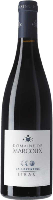 28,95 € Spedizione Gratuita | Vino rosso Domaine de Marcoux La Lorentine A.O.C. Lirac Rhône Francia Syrah, Grenache, Mourvèdre Bottiglia 75 cl