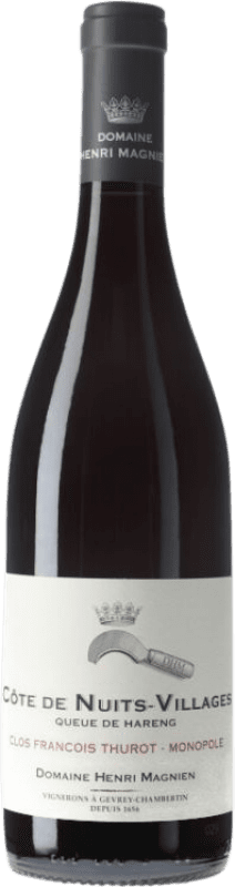 59,95 € Kostenloser Versand | Rotwein Henri Magnien Clos Francois Thurot A.O.C. Côte de Nuits-Villages Burgund Frankreich Pinot Schwarz Flasche 75 cl