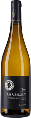 21,95 € Spedizione Gratuita | Vino bianco Landron Le Clos La Carizière A.O.C. Muscadet-Sèvre et Maine Loire Francia Melon de Bourgogne Bottiglia 75 cl
