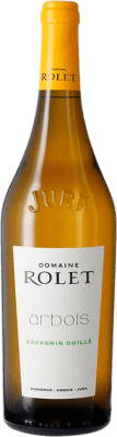 29,95 € Бесплатная доставка | Белое вино Rolet Nature Ouille Blanc A.O.C. Arbois Jura Франция Savagnin бутылка 75 cl