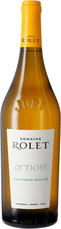 29,95 € Бесплатная доставка | Белое вино Rolet Nature Ouille Blanc A.O.C. Arbois Jura Франция Savagnin бутылка 75 cl