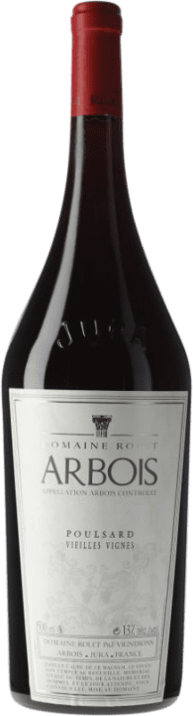57,95 € 免费送货 | 红酒 Rolet A.O.C. Arbois 朱拉 法国 Poulsard 瓶子 Magnum 1,5 L