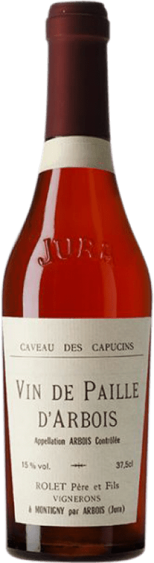 125,95 € Envoi gratuit | Vin Blanc Domaine Rolet Vin de Paille 1990 A.O.C. Arbois Jura France Chardonnay, Savagnin, Poulsard Demi-Bouteille 37 cl