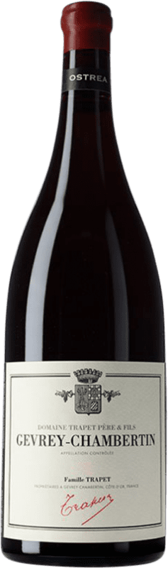 327,95 € 送料無料 | 赤ワイン Domaine Trapet Ostrea A.O.C. Gevrey-Chambertin ブルゴーニュ フランス Pinot Black マグナムボトル 1,5 L