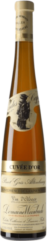 357,95 € Envio grátis | Vinho branco Domaine Weinbach Altenbourg Quintessence SGN Selection de Grains Nobles A.O.C. Alsace Alsácia França Pinot Cinza Garrafa Medium 50 cl