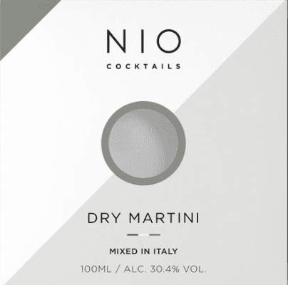 9,95 € 免费送货 | 鸡尾酒酸酒 Nio Cocktails Tanqueray Martini Dry — 干型 意大利 小瓶装 10 cl Gin — 杜松子酒, Vermouth — 苦艾酒