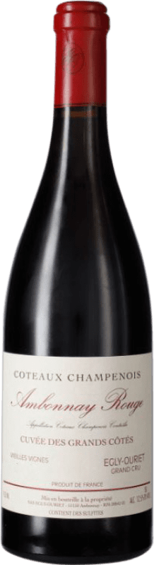 357,95 € 免费送货 | 红酒 Egly-Ouriet Ambonnay Rouge A.O.C. Coteaux Champenoise 法国 Pinot Black 瓶子 75 cl