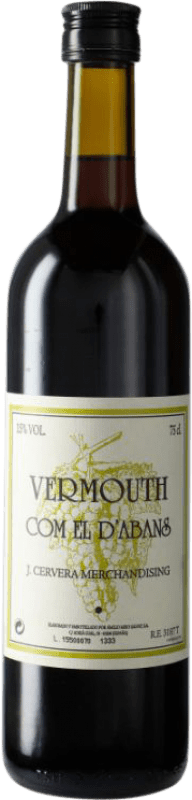 9,95 € Free Shipping | Vermouth Casalbor Com El d'Abans Catalonia Spain Xarel·lo Vermell Bottle 75 cl