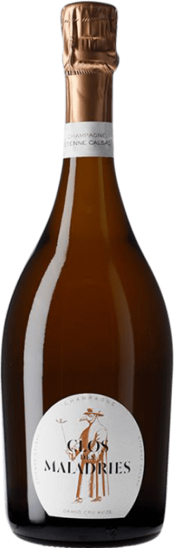 96,95 € Envío gratis | Espumoso blanco Étienne Calsac Clos des Maladries A.O.C. Champagne Champagne Francia Botella 75 cl
