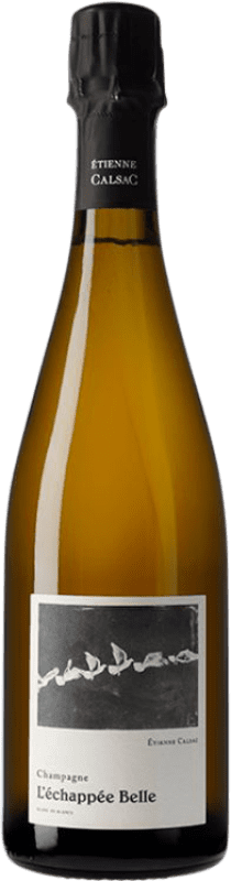56,95 € 送料無料 | 白スパークリングワイン Étienne Calsac L'Échappée Belle A.O.C. Champagne シャンパン フランス ボトル 75 cl