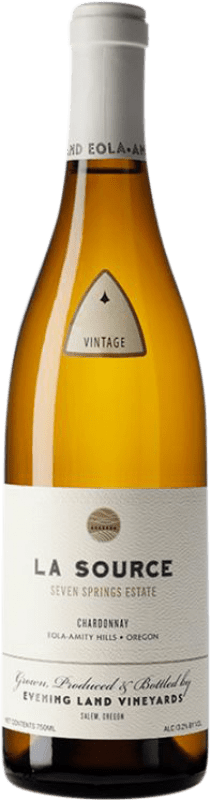 113,95 € Kostenloser Versand | Weißwein Evening Land La Source Oregon Vereinigte Staaten Chardonnay Flasche 75 cl