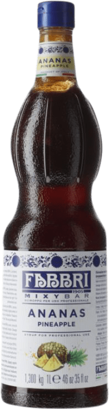 21,95 € 免费送货 | Schnapp Fabbri Mixybar Jarabe de Piña Ananas Pineapple 意大利 瓶子 1 L 不含酒精