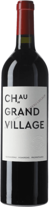 25,95 € Free Shipping | Red wine Guinaudeau Bordeaux France Merlot, Cabernet Franc Bottle 75 cl