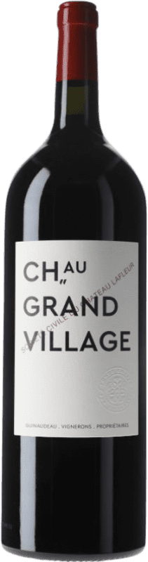 52,95 € Spedizione Gratuita | Vino rosso Guinaudeau bordò Francia Merlot, Cabernet Franc Bottiglia Magnum 1,5 L