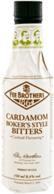 303,95 € Free Shipping | 12 units box Soft Drinks & Mixers Fee Brothers Cardamom Bitter United States Small Bottle 15 cl